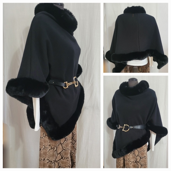 Poncho Sweater/ OS - Picture 8 of 8